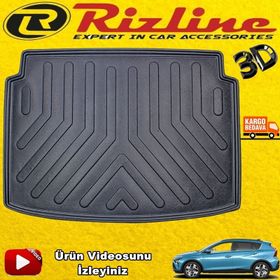 Rizline Hyundai Bayon 2021 Sonrası Siyah 3D Bagaj Havuzu