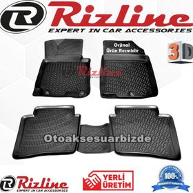 Rizline Hyundai Elantra 2011 2016 3D Havuzlu Paspas