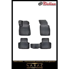 Rizline Hyundai Elantra 2021 Araca Özel Tasarım 3D Havuzlu Paspas
