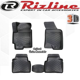 Rizline Hyundai Elantra 3D 2001-2006 Havuzlu Paspas