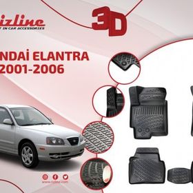 Rizline Hyundai Elantra 3D 2016-2018 Arası Havuzlu Oto Paspas