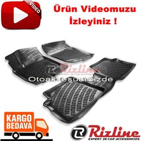 Rizline Hyundai Getz 2002 2011 Siyah 3D Havuzlu Paspas