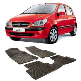 Rizline Hyundai Getz 2003-2016 Siyah 3D Havuzlu Paspas