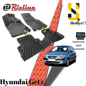 Rizline Hyundai Getz 2003 Sonrası 3d Havuzlu Paspas