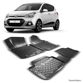 Rizline Hyundai İ10 2013-Sonrası 3D Siyah Havuzlu Paspas