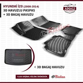 Rizline Hyundai i20 2008-2014 Sonrası 3D Havuzlu Paspas