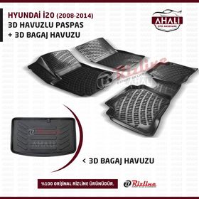 Rizline Hyundai i20 2008-2014 Sonrası 3D Havuzlu Paspas