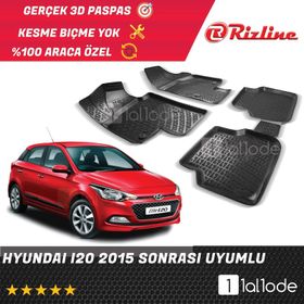 Rizline Hyundai İ20 2015 Sonrası 3d Havuzlu Paspas