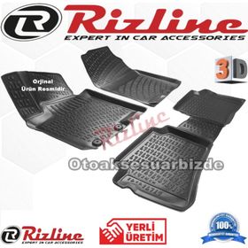 Rizline Hyundai İ20 Hb 2014 2019 Siyah 3D Havuzlu Paspas