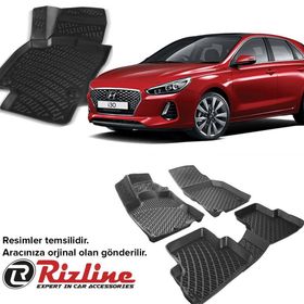 Rizline Hyundai İ30 2017 Sonrası 3D Paspas Bagaj Havuzu