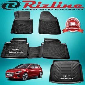 Rizline Hyundai İ30 2017 Sonrası 3D Paspas Bagaj Havuzu