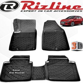 Rizline Hyundai İ30 2018 Sonrası Siyah 3D Havuzlu Paspas