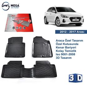 Rizline Hyundai İ30 3D Havuzlu Paspas