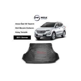 Rizline Hyundai Santafe 2011 Sonrası 3D Bagaj Havuzu