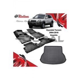 Rizline Hyundai Tucson 2004-2010 Uyumlu Paspas ve Bagaj Havuzu Set