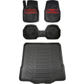 Rizline Hyundai Tucson 2004 Model Siyah 3D Bagaj Havuzu + 3D Havuzlu Paspas