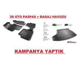 Rizline Hyundai Tucson 2015 Sonrası 3D Paspas Bagaj Havuzu