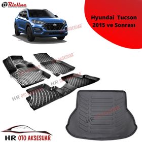 Rizline Hyundai Tucson 2015 Sonrası 3D Paspas Bagaj Havuzu