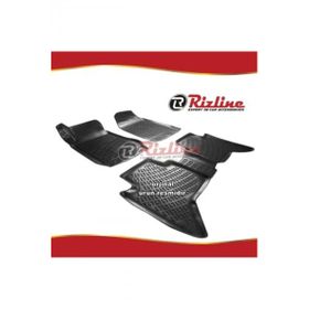 Rizline Isuzu Dmax Siyah 2013-2019 Arası 4 Parça 3D Havuzlu Paspas