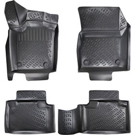 Rizline Jeep Grand Cheroke WK2 2011 Sonrası 3D Siyah Havuzlu Paspas