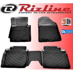 Rizline Kia Ceed HB 2007-2012 Arası Siyah 3D Havuzlu Paspas