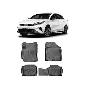 Rizline Kia Cerato 2022 Sonrası Siyah 3D Havuzlu Paspas