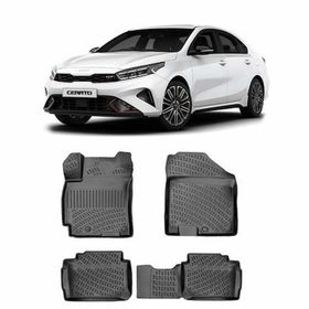 Rizline Kia Cerato 2022 Sonrası Siyah 3D Havuzlu Paspas