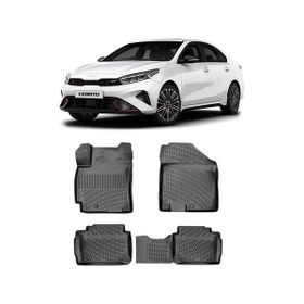 Rizline Kia Cerato 2022 Sonrası Siyah 3D Havuzlu Paspas