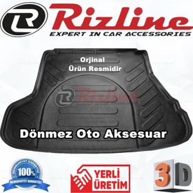 Rizline Kia Cerato Siyah 2004 Sonrası 3D Bagaj Havuzu