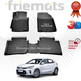 Rizline Kia Rio 3D Havuzlu Paspas
