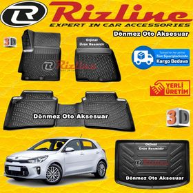 Rizline Kia Rio HB 3D Bagaj Havuzu