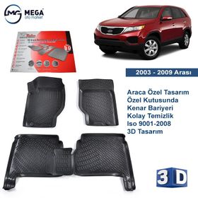 Rizline Kia Sorento 2003-2009 3d Havuzlu Paspas