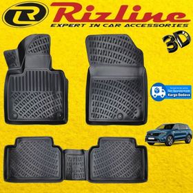 Rizline Kia Sorento 2021 Sonrası Siyah 3D Havuzlu Paspas