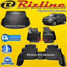 Rizline Kia Sorento R 2010-2014 3D Paspas Bagaj Havuzu