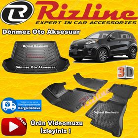 Rizline Kia Sportage 2016 Model 3D Bagaj Havuzu