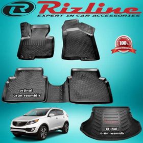 Rizline Kia Sportage Paspas 2010-2015 Arası ve 3D Bagaj Havuzu