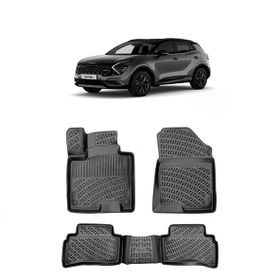Rizline Kia Sportage Prestige Smart 2022 Sonrası Siyah 3D Havuzlu Paspas