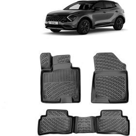 Rizline Kia Sportage Prestige Smart 2022 Sonrası Siyah 3D Havuzlu Paspas