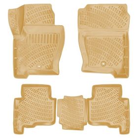 Rizline Land Rover Discovery 2004-2009 Uyumlu Bej 3D Havuzlu Paspas