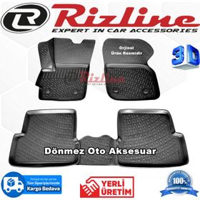 Rizline Mazda 3 2009-2013 3D Havuzlu Paspas