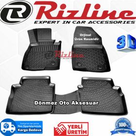 Rizline Mazda 3 3D Havuzlu Paspas