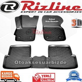 Rizline Mazda 3 3D Havuzlu Paspas