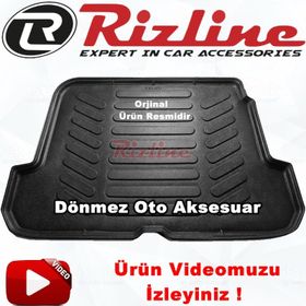 Rizline Megane 2 Paspası Siyah Hb 2004-2010 Arası 3D Bagaj Havuzu