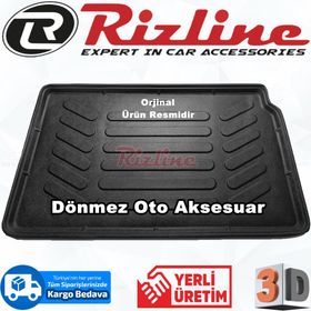 Rizline Megane 2 Paspası Siyah Hb 2004-2010 Arası 3D Bagaj Havuzu