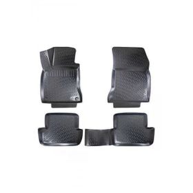 Rizline Mercedes A180 Paspas W176 2012 2017 3D Havuzlu Siyah 3D Havuzlu Paspas