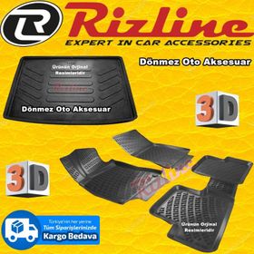 Rizline Mercedes B Serisi W246 2011-2018 3D Havuzlu Paspas