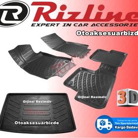 Rizline Mercedes B Serisi W246 2011 Sonrası 3D Paspas Bagaj Havuzu