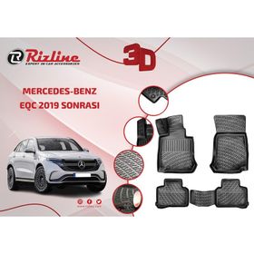 Rizline Mercedes-Benz EQC 2019 Sonrası 3D Havuzlu Paspas