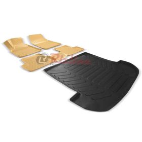 Rizline Mercedes C Seri 2007-2014 Bej 3D Paspas Bagaj Havuzu