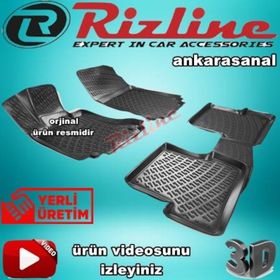 Rizline Mercedes C Seri W204 2007-2013 3D Siyah Bagaj Havuzu